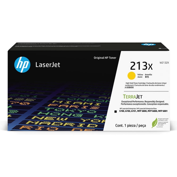 HP toner 213X Jaune (W2132X)