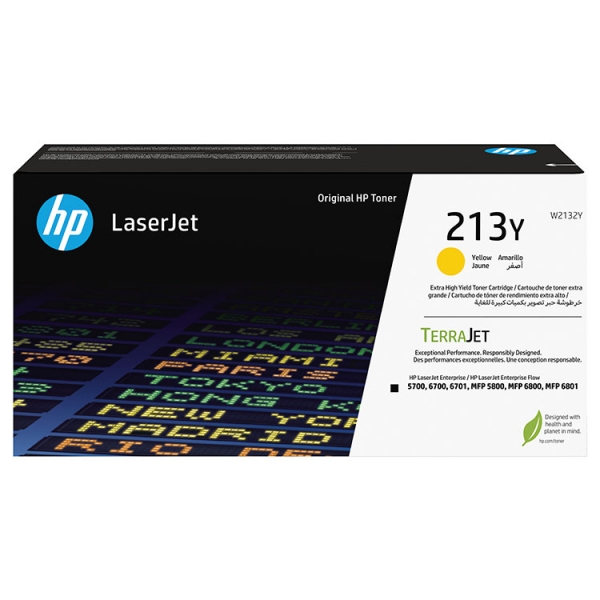 HP toner 213Y Jaune (W2132Y)