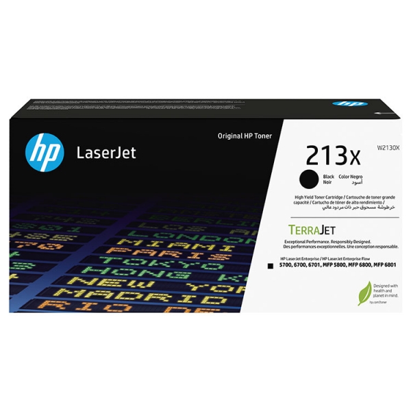 HP Toner 213X Noir (W2130X)