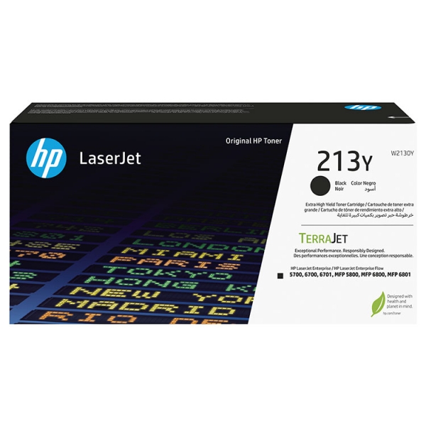 HP Toner 213Y Noir (W2130Y)