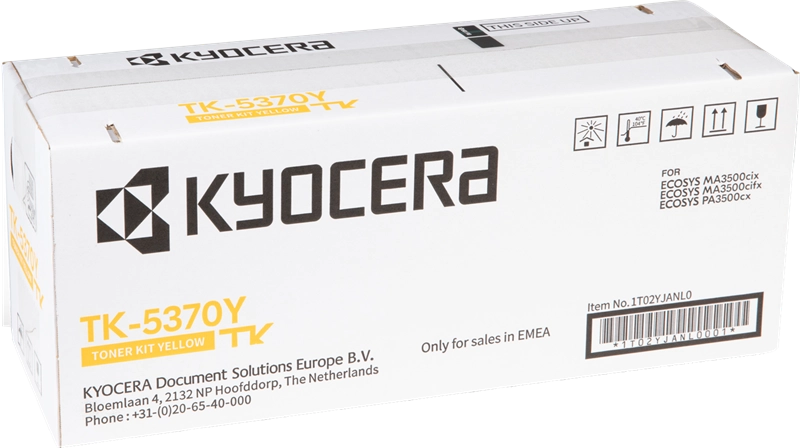 Cartouche de toner originale jaune Kyocera TK5370 - 1T02YJANL0/TK5370Y