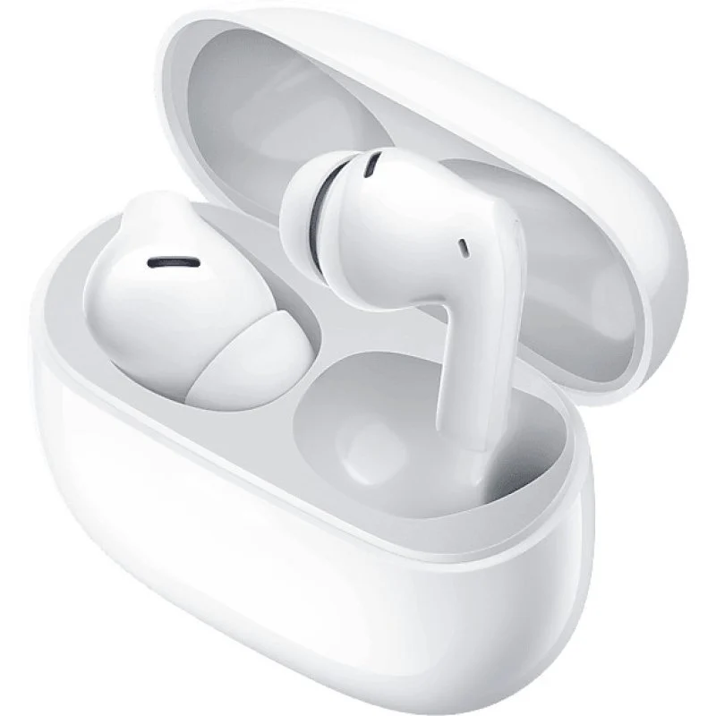 Casque Bluetooth 5.3 Xiaomi Redmi Buds 5 Pro - Suppression du bruit avec AI + 3 microphones - Connectivité intelligente - Contrôle tactile - Couleur blanche