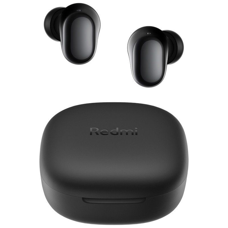 Casque Bluetooth 5.4 Xiaomi Redmi Buds 6 Play - Microphone intégré - Autonomie jusqu'à 7,5h - Résistance à l'eau IPX4 - Touch Control - Couleur Noir