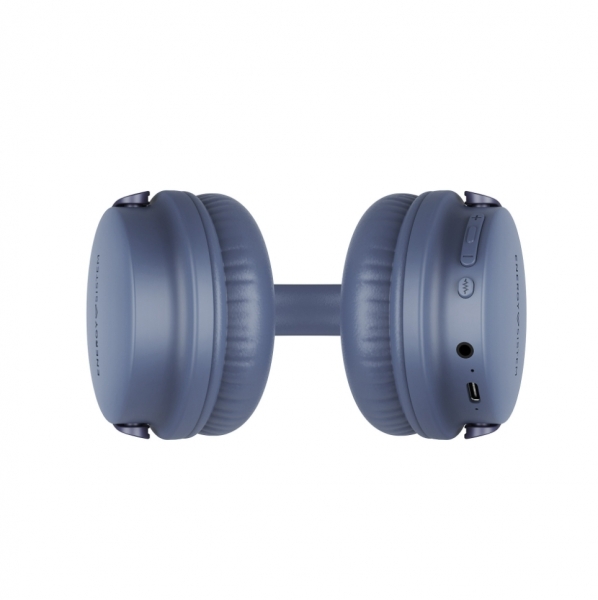 Casque Bluetooth Energy Sistem Style 3 Denim - Couvre toute la surface de l'oreille - 25 heures de musique - Couleur Bleu