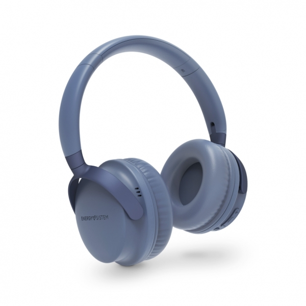 Casque Bluetooth Energy Sistem Style 3 Denim - Couvre toute la surface de l'oreille - 25 heures de musique - Couleur Bleu