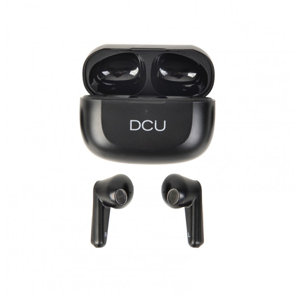 Casque DCU Tecnologic Good People Bluetooth 5.2 - Microphone intégré - Autonomie jusqu'à 6,5h - Touch Control - Couleur Noir