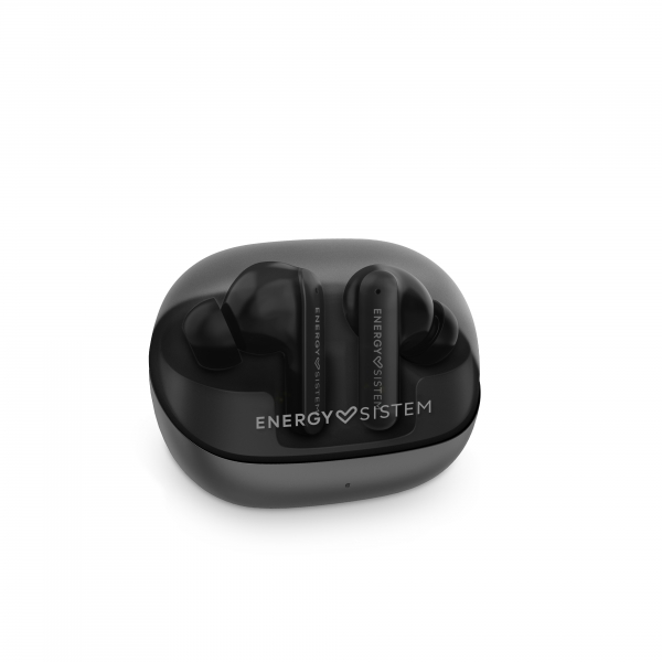 Casque Energy Sistem ANC -30dB - Quad Mic - Bluetooth 5.4 - Autonomie 25h - IPX4 - Plastique recyclé - Couleur Noir