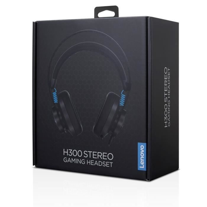 Casque Gaming LENOVO Legion H300 Stereo - Casque micro avec Répartiteur audio