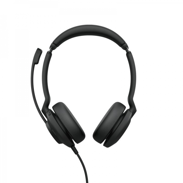 Casque Jabra Evolve 2 30 avec microphone USB-C - Suppression du bruit - Bandeau réglable - Commandes sur le casque - Couleur noire