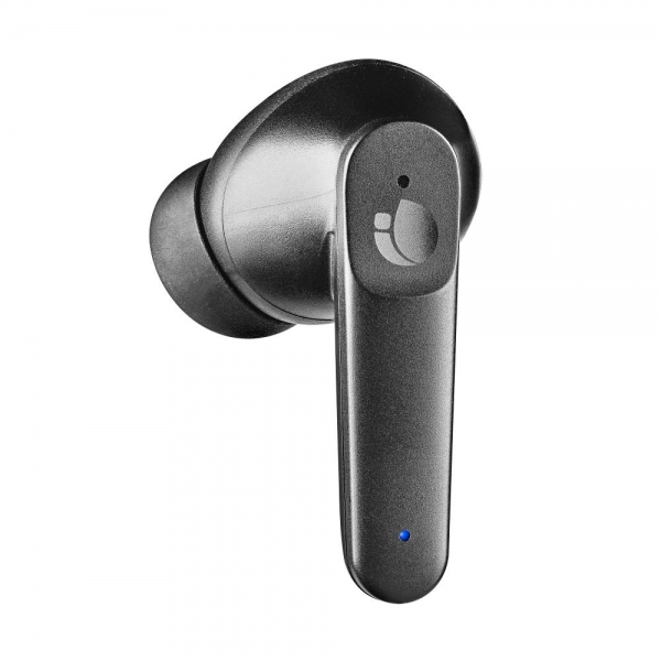 Casque NGS Artica Hush Bluetooth 5.3 TWS ANC - Connexion Automatique - Assistant Vocal - Autonomie jusqu'à 4 heures - Base de Chargement - Couleur Noir