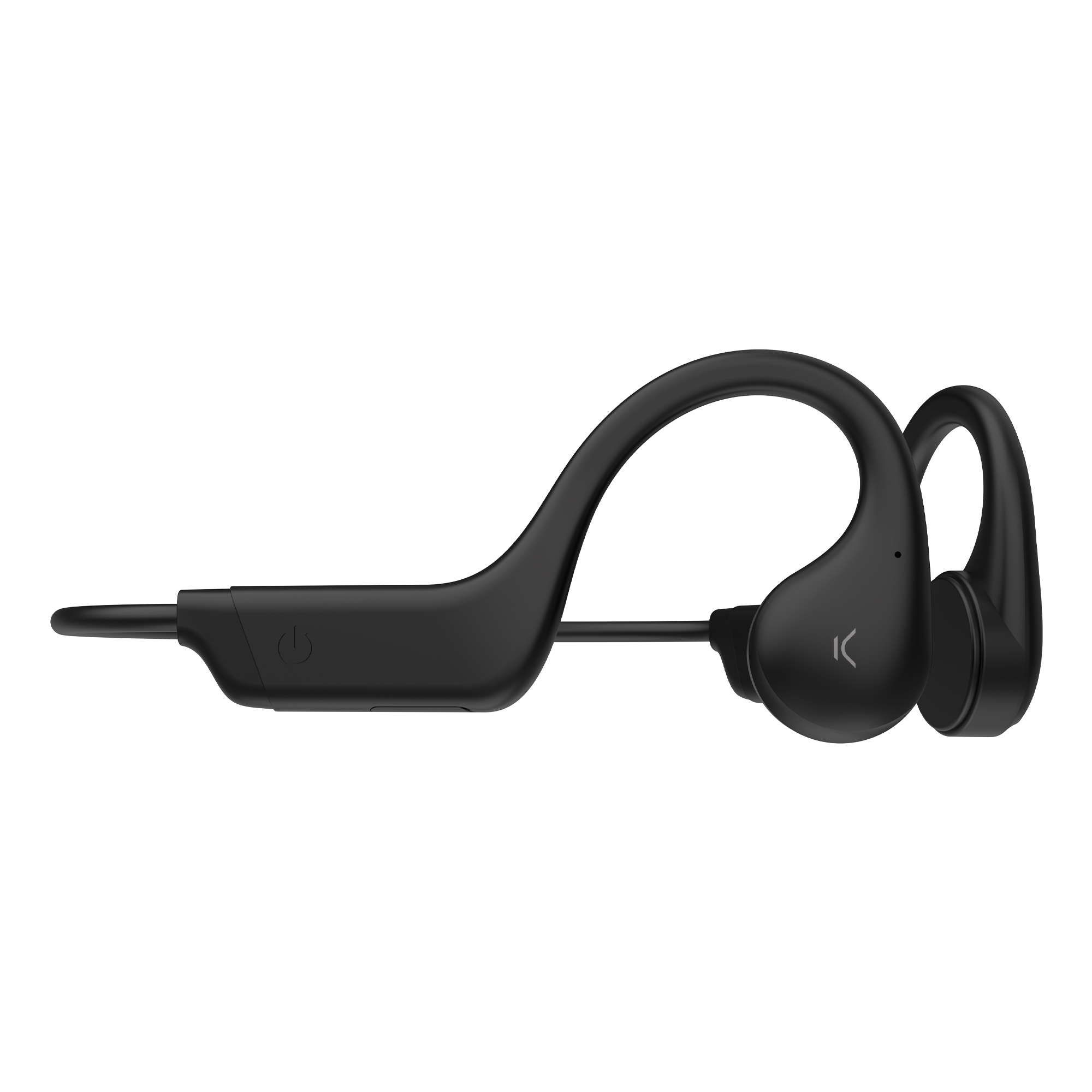 Casque sans fil Ksix Astro - Commande tactile et vocale - Noir