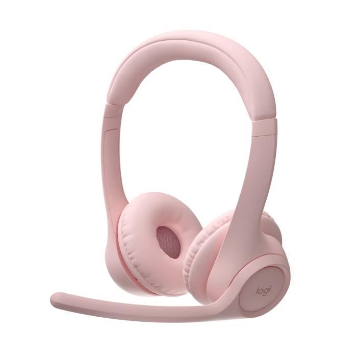 Casque - Sans fil - Logitech - Zone 300 - Rose