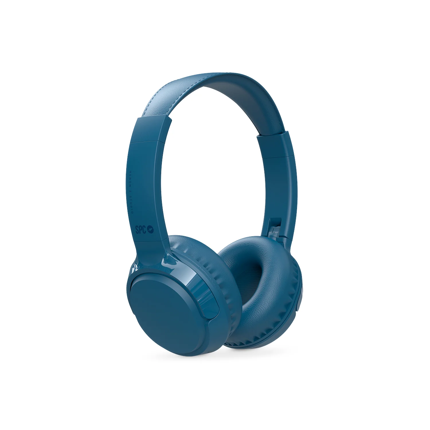 Casque sans fil SPC Heron 2 Studio - Connexion à deux appareils - Autonomie 50h - Pliable - Coloris Bleu