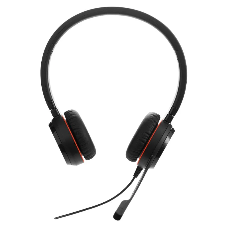 Casque stéréo Jabra Evolve 20SE MS avec microphone USB - Suppression du bruit - Bandeau réglable - Commandes filaires - Couleur noire