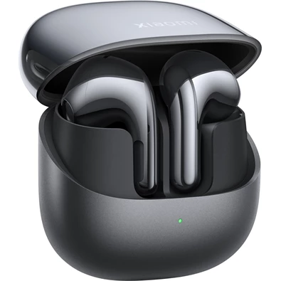 Casque Xiaomi Buds 5 Bluetooth 5.4 TWS - Microphone intégré - Autonomie de la batterie jusqu'à 6 heures - Suppression active du bruit - Contrôle tactile - Couleur Noir Chrome