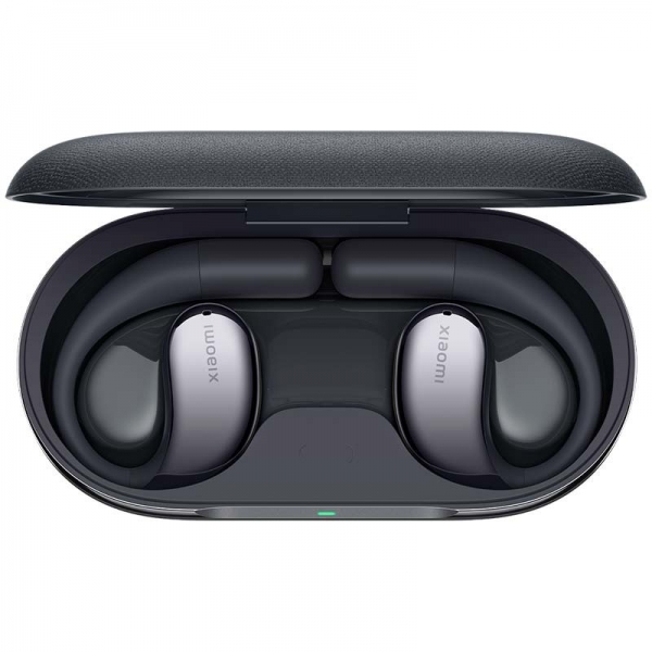 Casque Xiaomi OpenWear Bluetooth 5.3 TWS - Conception ouverte - Double microphone avec réduction du bruit - Autonomie jusqu'à 7,5h - Contrôle tactile - Couleur grise