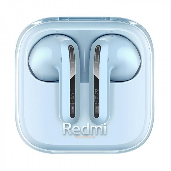 Casque Xiaomi Redmi Buds 6 Active Bluetooth 5.4 TWS - Microphone intégré - Autonomie jusqu'à 6 heures - Touch Control - Couleur Bleu Clair