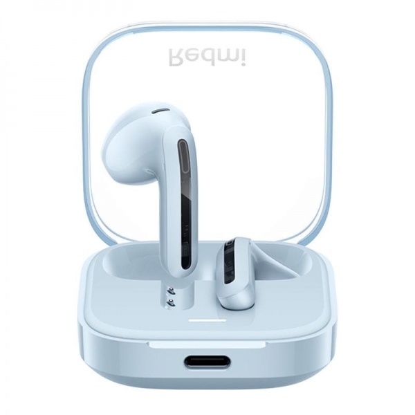 Casque Xiaomi Redmi Buds 6 Active Bluetooth 5.4 TWS - Microphone intégré - Autonomie jusqu'à 6 heures - Touch Control - Couleur Bleu Clair