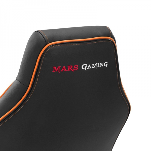 Chaise Ergonomique Mars Gaming MGCX - Qualité Premium - Air-Tech PRO - Remplissage Multicouche - Piston Classe 4 - Roues XL - Supporte 150 kg - Coloris Noir