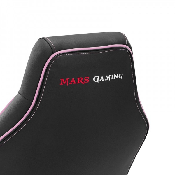 Chaise Ergonomique Mars Gaming MGCX - Qualité Premium - Air-Tech PRO - Remplissage Multicouche - Piston Classe 4 - Roues XL - Couleur Noir