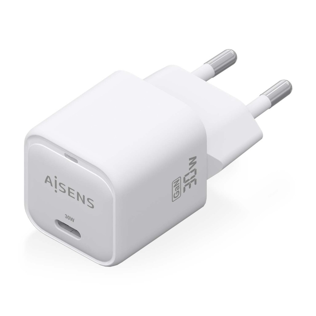 Chargeur Aisens GAN 30W - 1xUSB-C PD3.0 QC4.0