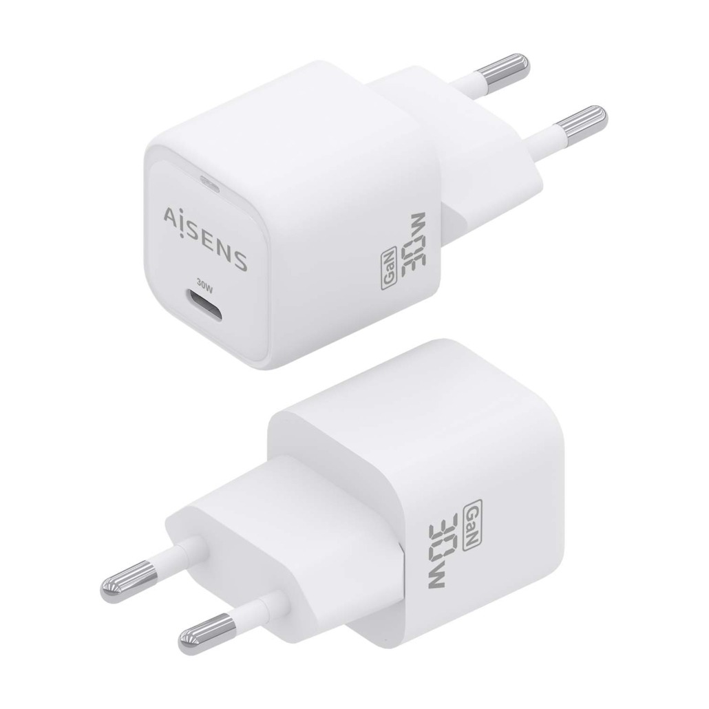 Chargeur Aisens GAN 30W - 1xUSB-C PD3.0 QC4.0