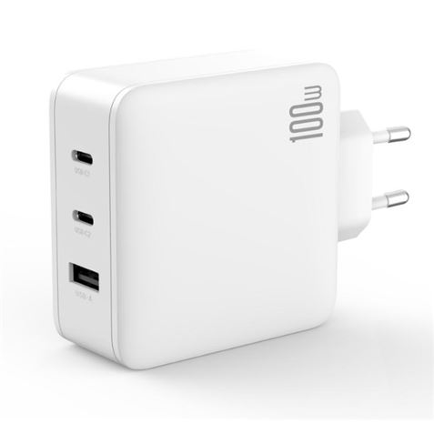 Chargeur de charge rapide XO 100W Protection contre les surtensions - Couleur blanche