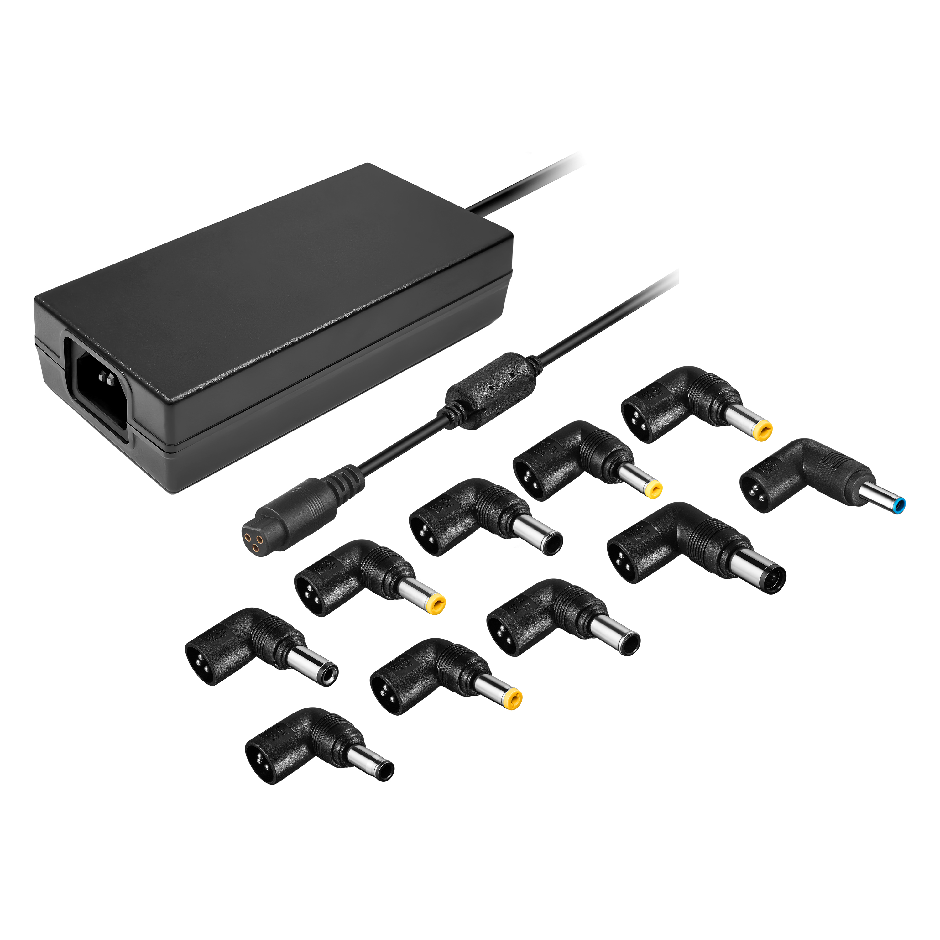 Chargeur universel automatique pour ordinateur portable Leotec 120W - 10 connecteurs différents