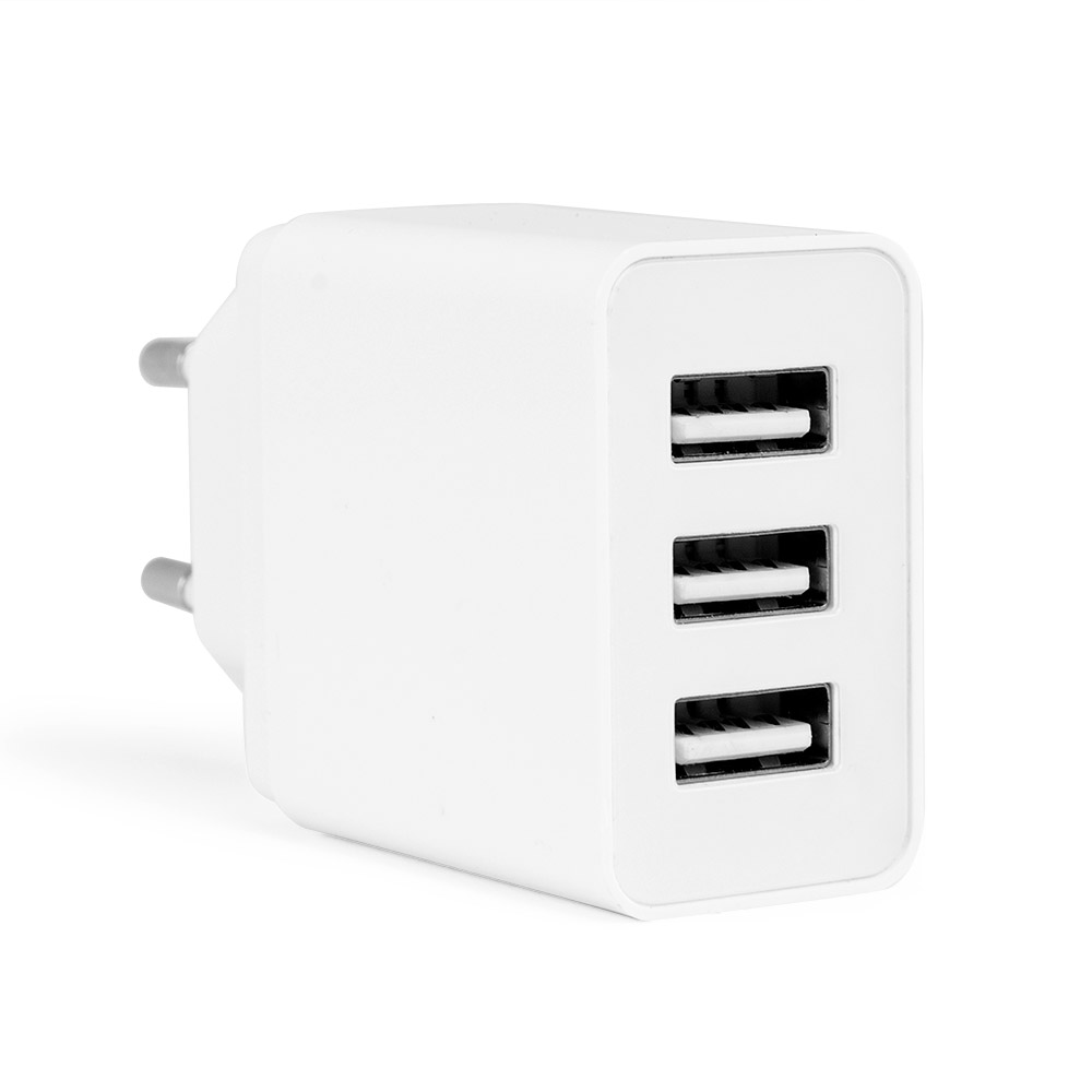 Chargeur USB Multiple Orbegozo EN 1100 - Charge jusqu'à 3 appareils simultanément - Protection contre les surcharges et les courts-circuits - Compact et portable