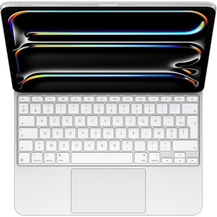 Clavier pour tablette Apple Magic Keyboard pour iPad Pro 13 pouces (M4) - Francais - Blanc