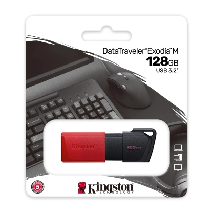 Clé USB Kingston DataTraveler Exodia M 128 Go