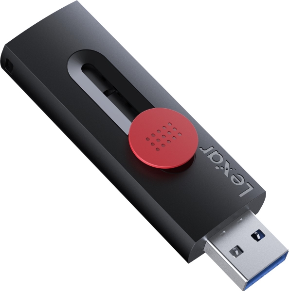 Clé USB Lexar JumpDrive D30 256 Go - Transferts USB 3.0 Ultra Rapides - Conception Résistante et Durable - Couleur Noir