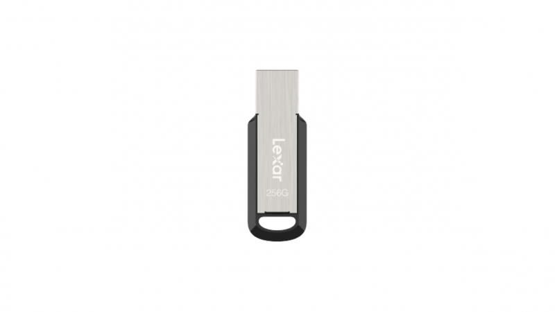 Clé USB Lexar JumpDrive M40 256 Go - Interface USB 3.0 - Transferts ultra-rapides - Design compact et durable - Couleur Argent