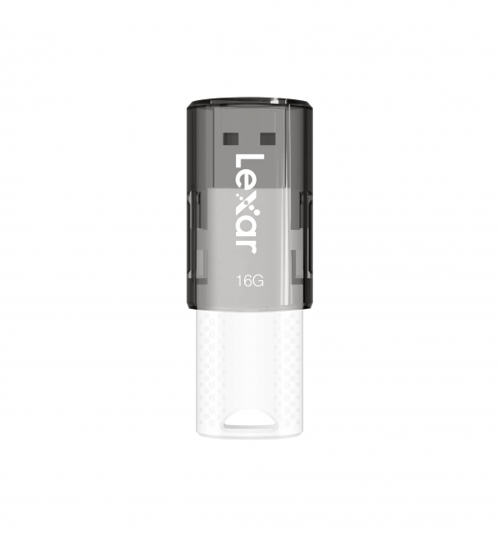 Clé USB Lexar JumpDrive S60 16 Go - Compacte et portable - Interface USB 2.0 - Construction durable - Couleur blanche