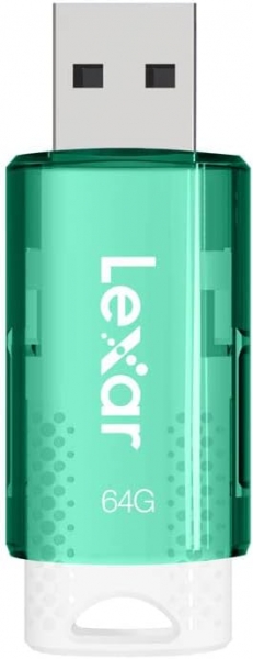 Clé USB Lexar JumpDrive S60 64 Go - Compacte et portable - Transferts USB 2.0 standard - Plug and Play - Couleur verte