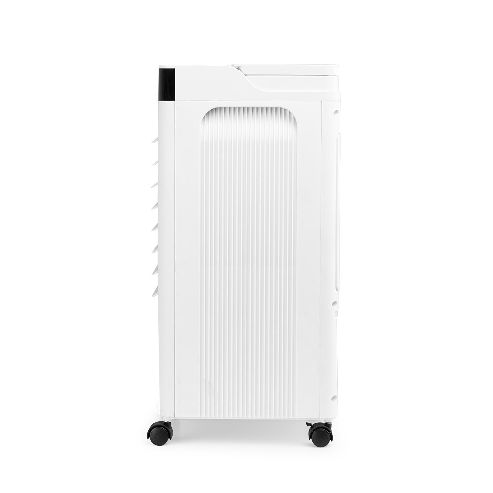 Climatiseur 3-en-1 Orbegozo AIR 37 Purifie, Humidifie et Rafraîchit - Puissance 65W - Affichage Digital - Minuterie 12h - Réservoir 6L - 3 Vitesses - Lattes Oscillantes - Roues Pivotantes - Silencieux et Facile à Utiliser