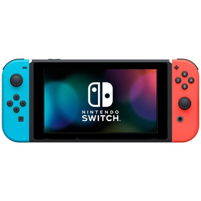 Console Nintendo Switch  Bleu Néon & Rouge Néon