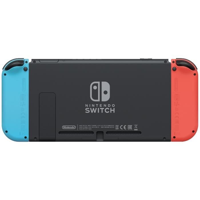 Console Nintendo Switch  Bleu Néon & Rouge Néon