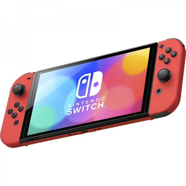 Console Nintendo Switch Oled Mario Red Edition - Comprend une base et 2 contrôleurs Joy-Con - Couleur rouge