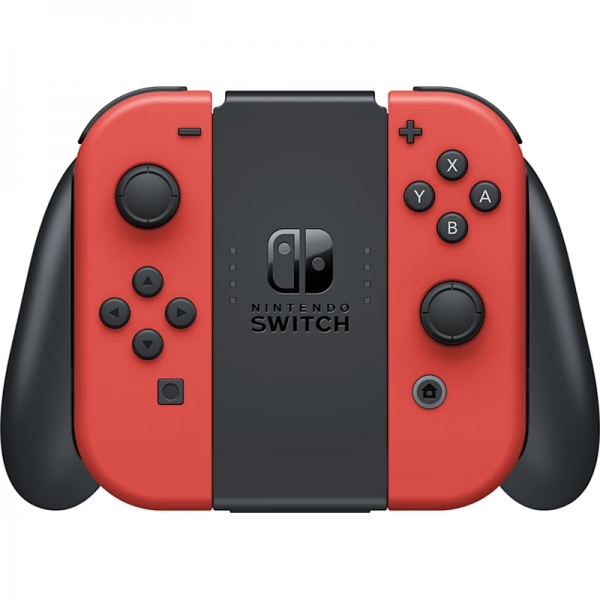 Console Nintendo Switch Oled Mario Red Edition - Comprend une base et 2 contrôleurs Joy-Con - Couleur rouge