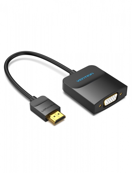 Convertisseur HDMI mâle vers VGA femelle Vention - 0,15 m - Couleur noire