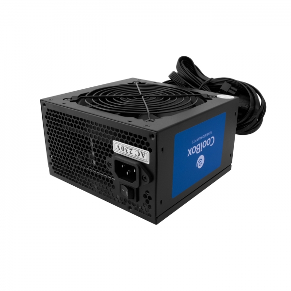 Coolbox Powerline2 Alimentation ATX 750W - Haute efficacité 85% - Alimentation fiable - Performances optimales - Couleur noire