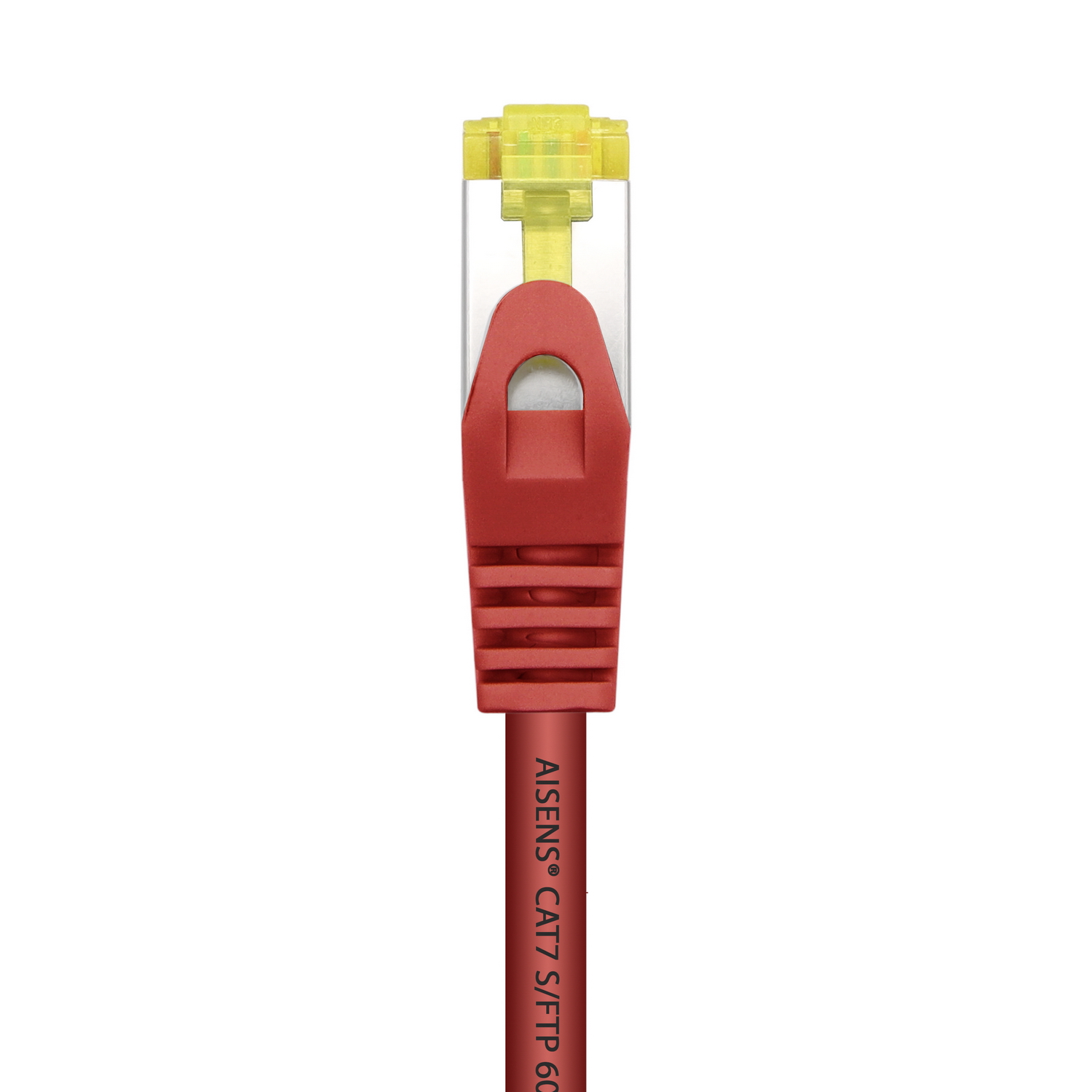 Cordon de raccordement pour câble réseau Aisens RJ45 LSZH Cat.7 600 MHz S/FTP PIMF AWG26 - 0,5 M - Couleur rouge