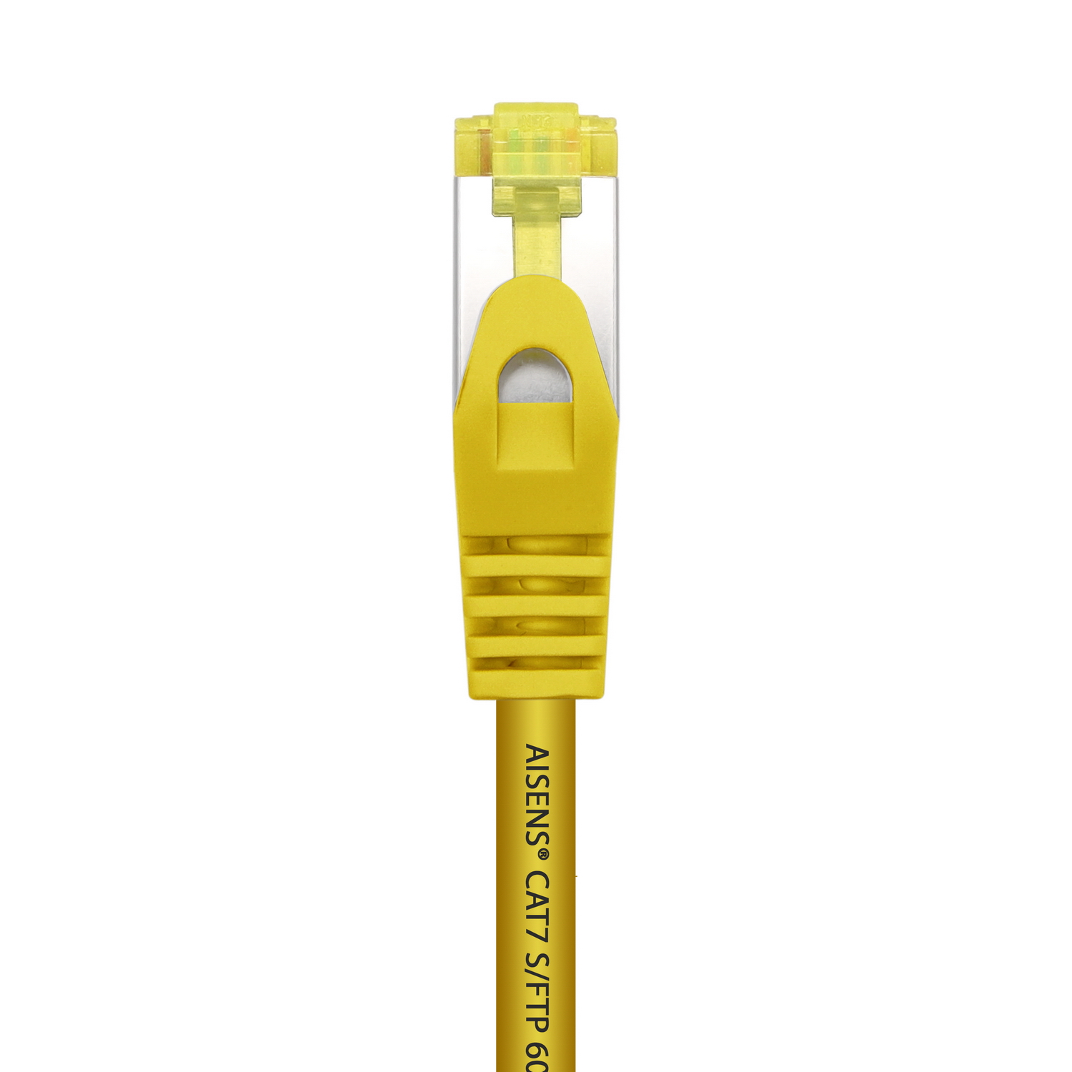 Cordon de raccordement pour câble réseau Aisens RJ45 LSZH Cat.7 600 MHz S/FTP PIMF AWG26 - 1,0 M - Couleur jaune