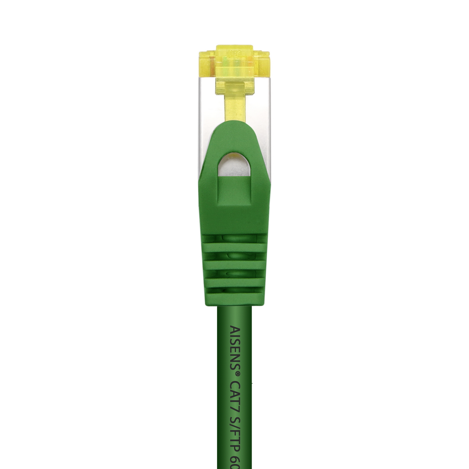 Cordon de raccordement pour câble réseau Aisens RJ45 LSZH Cat.7 600 MHz S/FTP PIMF AWG26 - 1,0 M - Couleur verte