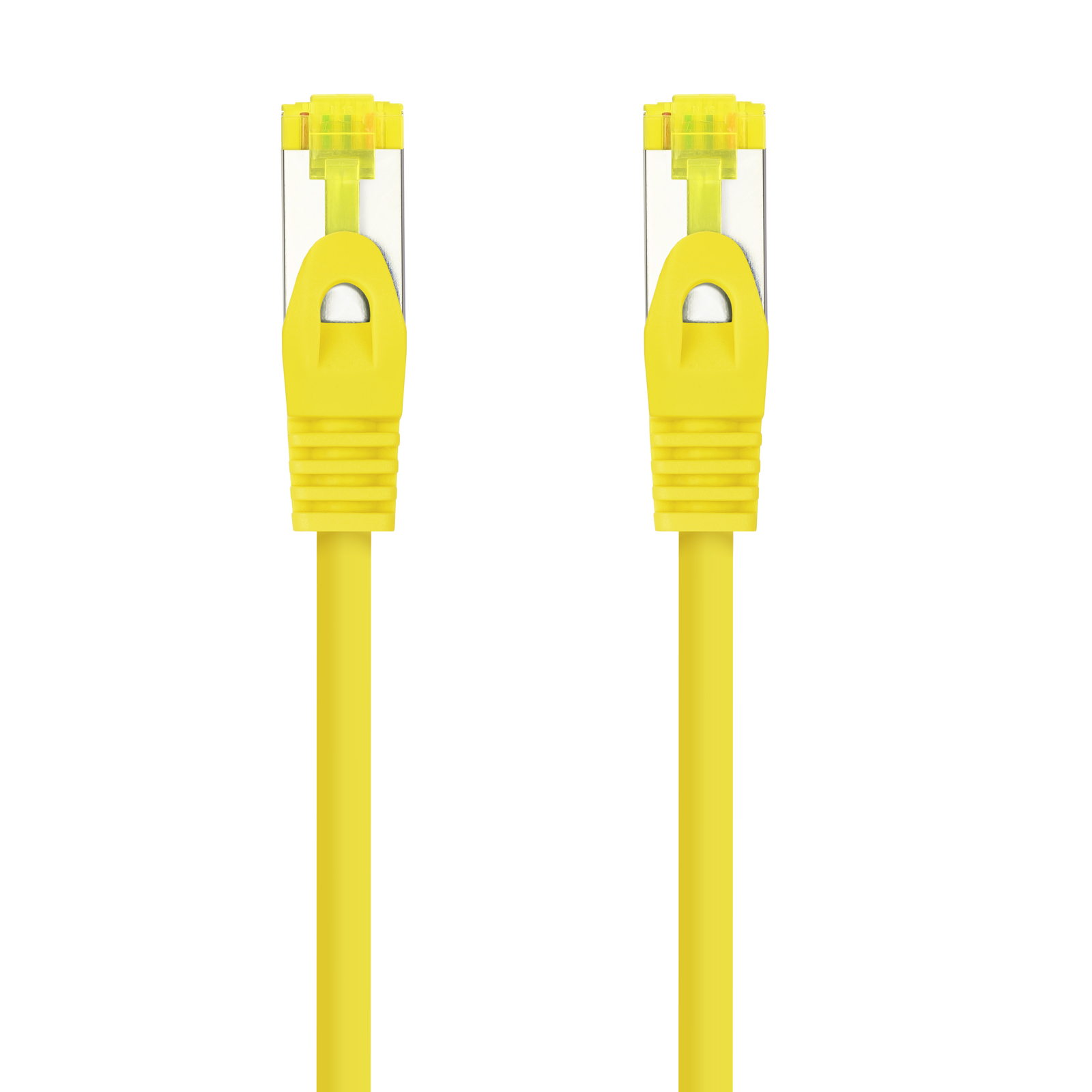 Cordon de raccordement pour câble réseau Nanocable RJ45 LSZH Cat.6a SFTP AWG26 2m - Couleur jaune