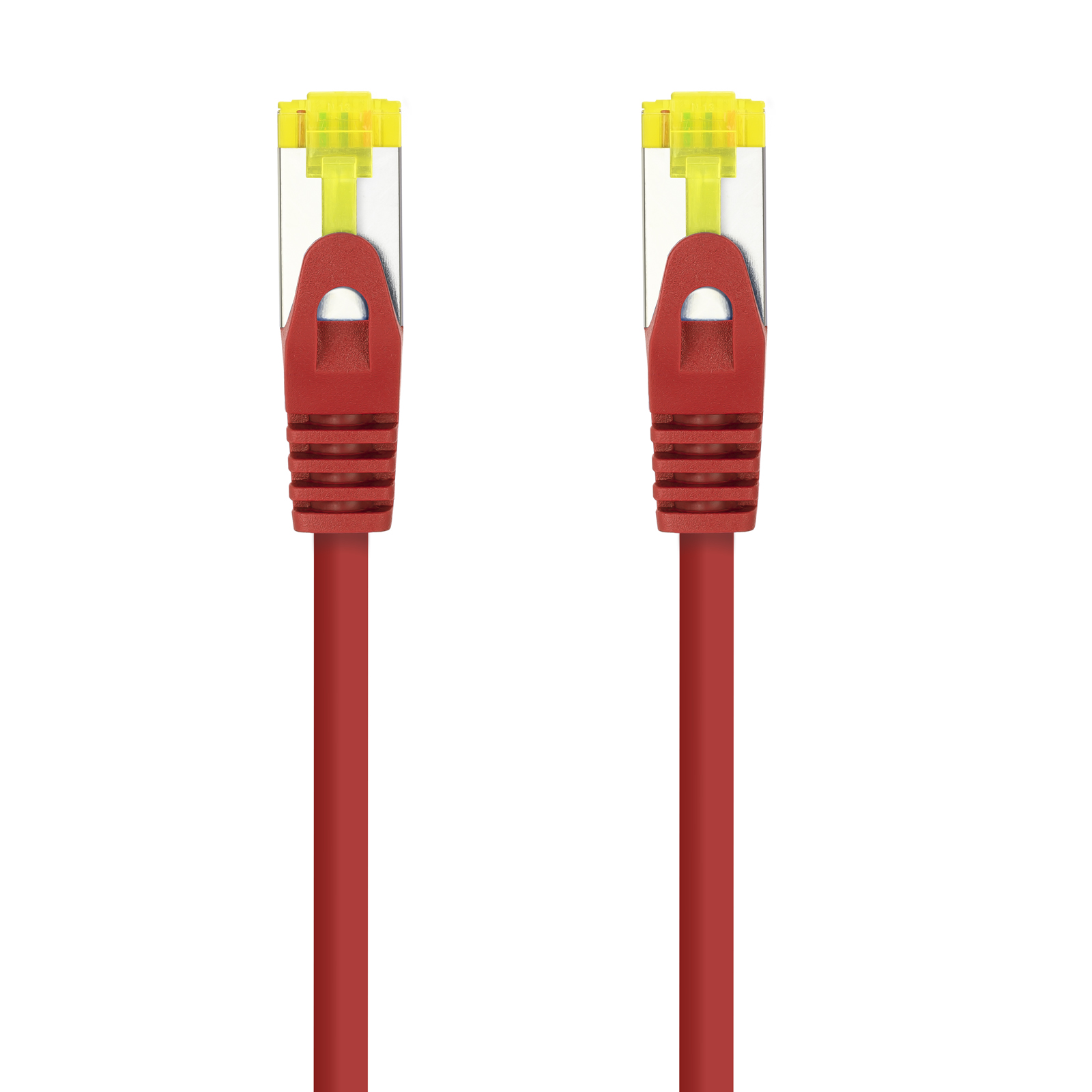 Cordon de raccordement pour câble réseau Nanocable RJ45 LSZH Cat.6a SFTP AWG26 2m - Couleur rouge