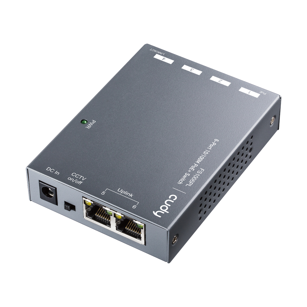 Cudy FS1006PL Commutateur PoE+ 6 ports 10/100 M