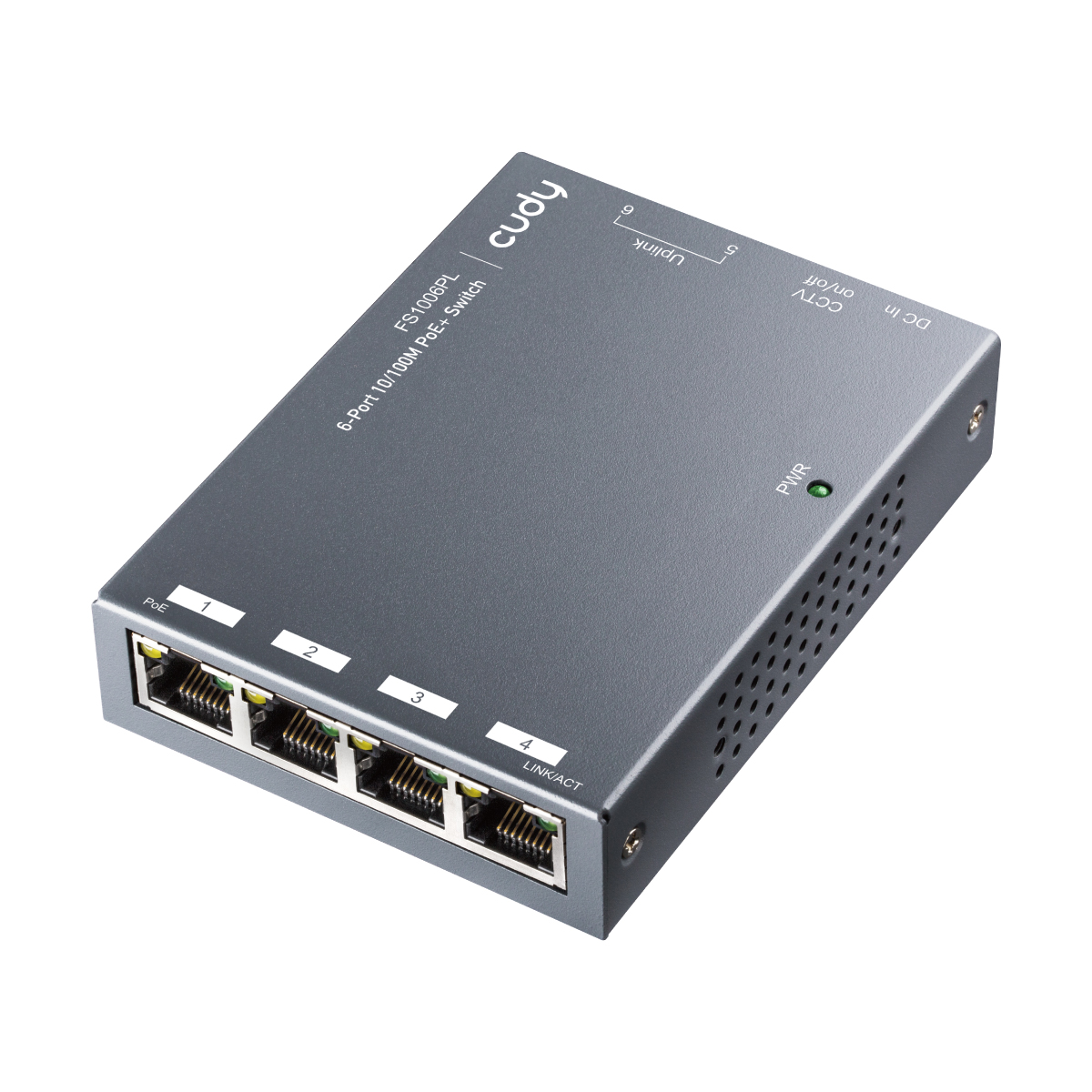 Cudy FS1006PL Commutateur PoE+ 6 ports 10/100 M