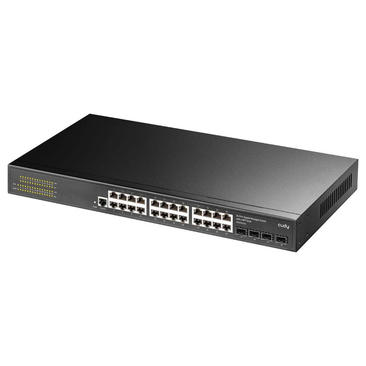 Cudy GS2024S2 Commutateur Gigabit 24 ports avec 4 ports Gigabit SFP